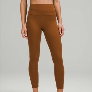 LULULEMON Align High Rise Pants 25” Copper Brown